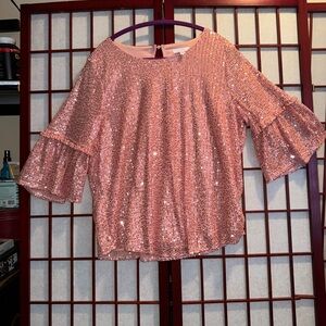 Pink Sparkly top